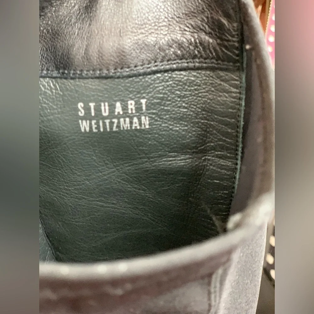 Stuart Weitzman Black Bold Over the Knee Boots.   Size-8.5    Classic Minimalist